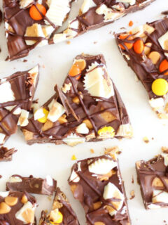 Triple Chocolate Ultimate Peanut Butter Cup Bark Photo