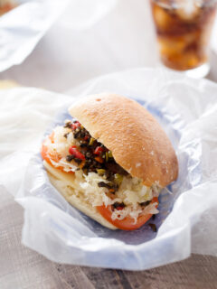 Vegetarian Reuben Sandwich Image