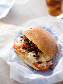 Vegetarian Reuben Sandwich Picture