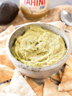 Avocado Tahini Dip Pic
