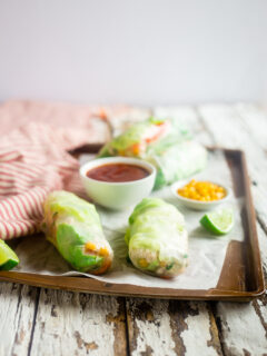 BBQ Chicken Summer Rolls Picture