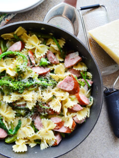 Broccoli Pasta with Kielbasa Image