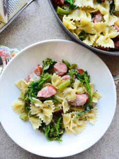 Broccoli Pasta with Kielbasa Pic