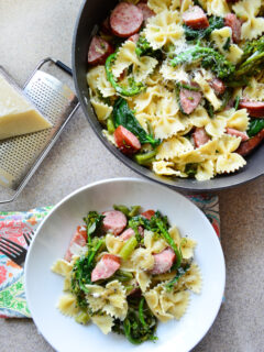 Broccoli Pasta with Kielbasa Picture
