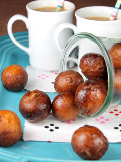 Chai Latte Glazed Donut Holes Pic