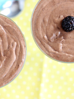 Chocolate Mousse Cake Filling Photo