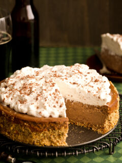 Chocolate Stout Cheesecake Pic