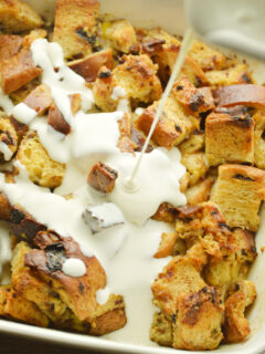 Cinnamon Raisin Bread Pudding Image