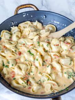Creamy Tomato Basil Tortellini Pic