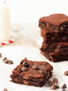 Flourless Peanut Butter Brownies Photo