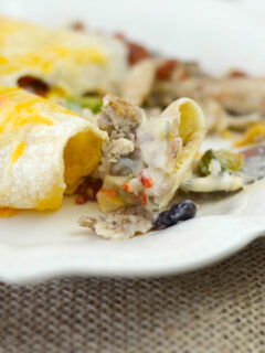 Gluten Free Cheesy Chicken Enchiladas Pic