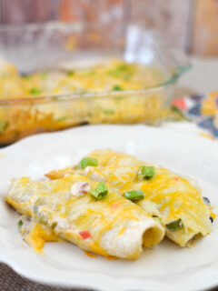 Gluten Free Cheesy Chicken Enchiladas Picture