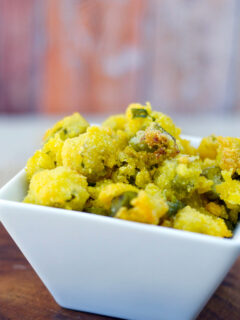 Gluten Free Fried Okra Pic