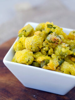 Gluten Free Fried Okra Picture