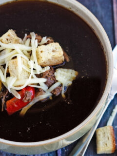 Philly Cheese Steak Soup Image