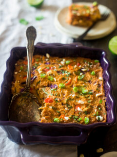 Thai Chicken Cauliflower Casserole Pic