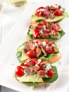 BLAT Blue Cheese Crostini Image