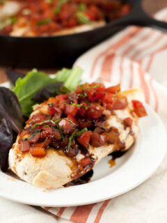 Bruschetta Chicken Skillet Pic