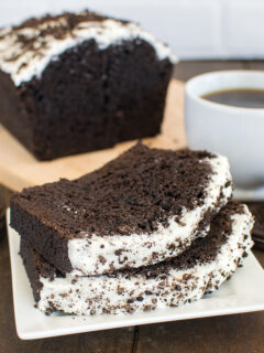 Chocolate Cookies and Cream Banana Bread Image