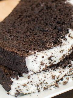 Chocolate Cookies and Cream Banana Bread Photo