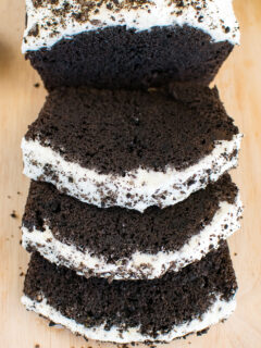 Chocolate Cookies and Cream Banana Bread Picture