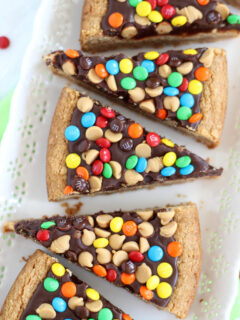 Chocolate Peanut Butter Cookie Pizza Image