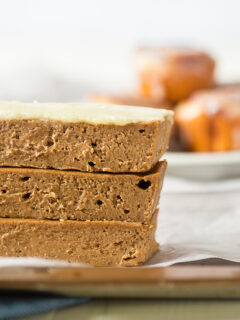 Cinnamon Roll Protein Bars Photo