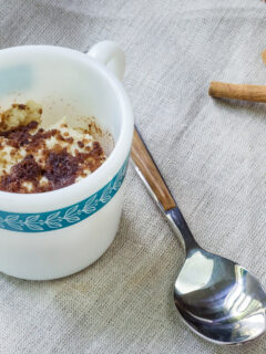 Coffee Cake in a Mug Photo