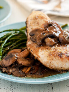 Gluten Free Chicken Marsala with Mushrooms Photo