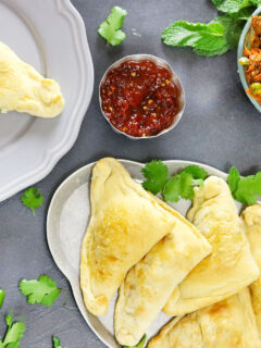 Keema Samosas Photo