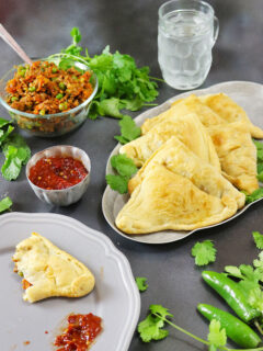 Keema Samosas Pic