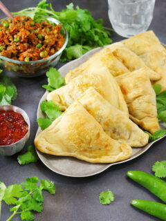 Keema Samosas Picture