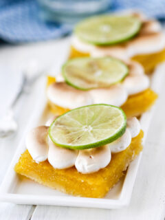 Key Lime Pie Meringue Bars Image