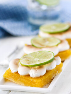 Key Lime Pie Meringue Bars Picture