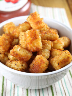 Oven Fried Tater Tots Pic