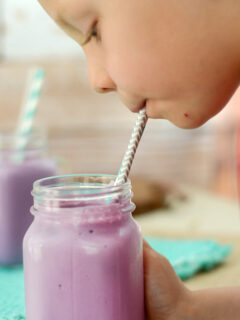 Purple Cow Milkshake Picture