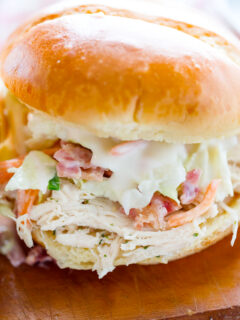 Ranch Pulled Chicken Sandwich Picture