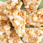 Salted Peanut Butterscotch Caramel Corn Bark Photo
