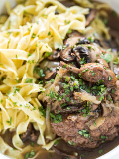 Slow Cooker Salisbury Steaks Image