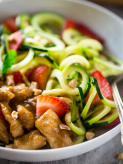 Strawberry Rhubarb Stir Fry Pic