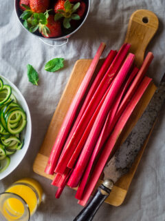 Strawberry Rhubarb Stir Fry Picture