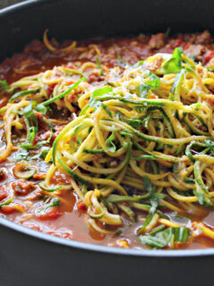 Zoodles Bolognese Image