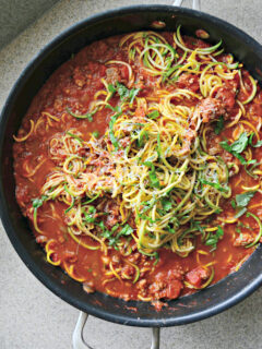 Zoodles Bolognese Picture
