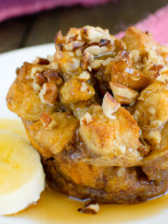 Banana Praline French Toast Muffins Photo