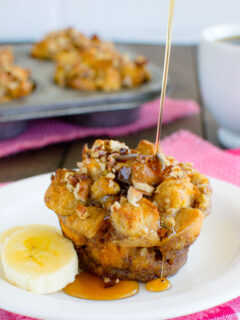 Banana Praline French Toast Muffins Pic