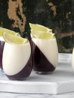 Blueberry Guava Panna Cotta Photo