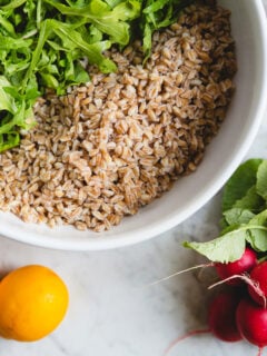 Farro Arugula Salad Photo