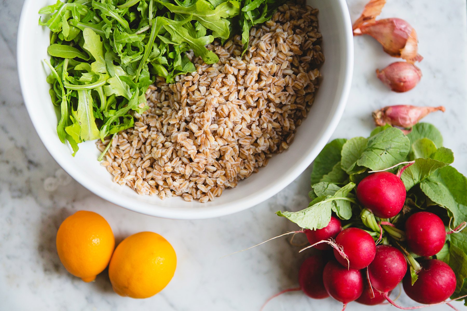 Farro Arugula Salad Photo