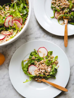 Farro Arugula Salad Pic