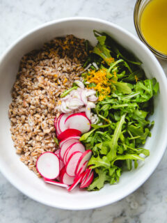 Farro Arugula Salad Picture